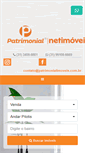 Mobile Screenshot of patrimonialimoveis.com.br